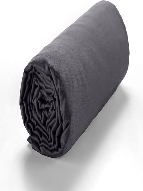 Drap housse 100 % satin de coton désir - Kiabi