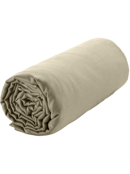 Drap housse 100 % satin de coton désir - Kiabi