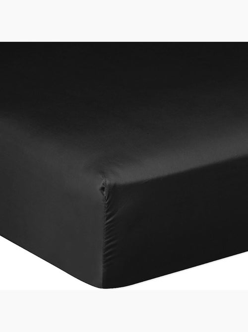 Drap housse 100 % satin de coton désir - Kiabi