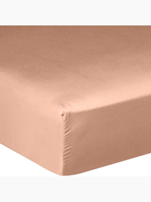 Drap housse 100 % satin de coton désir - Kiabi