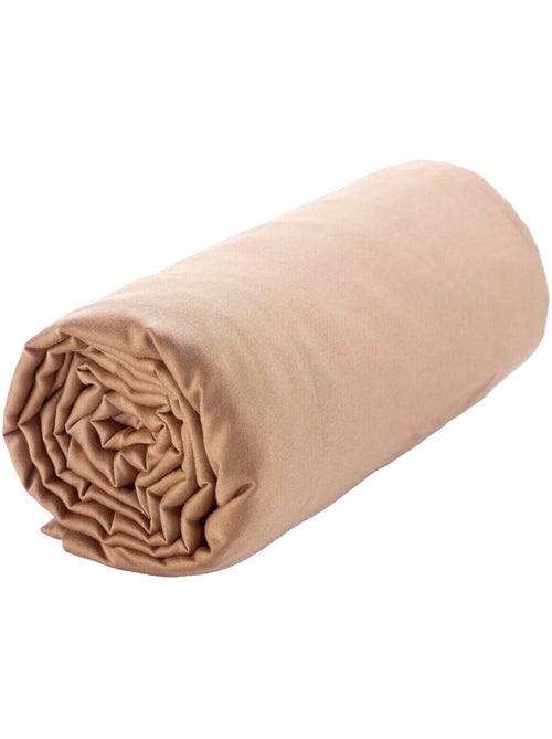 Drap housse 100 % satin de coton désir - Kiabi