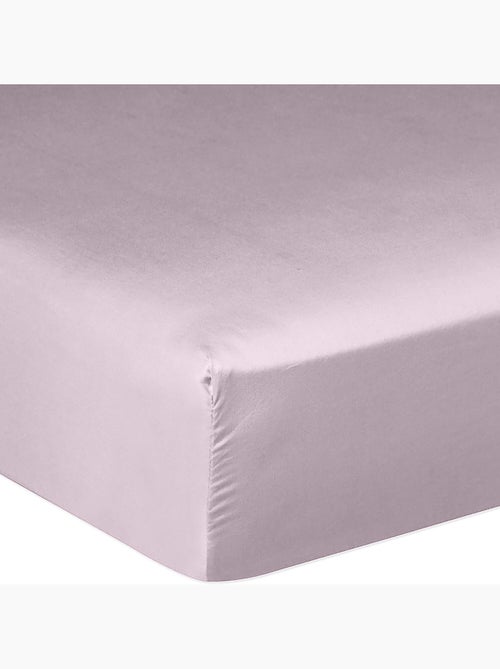 Drap housse 100 % satin de coton désir - Kiabi