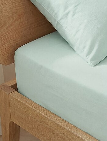 Drap housse (150x200cm) en coton