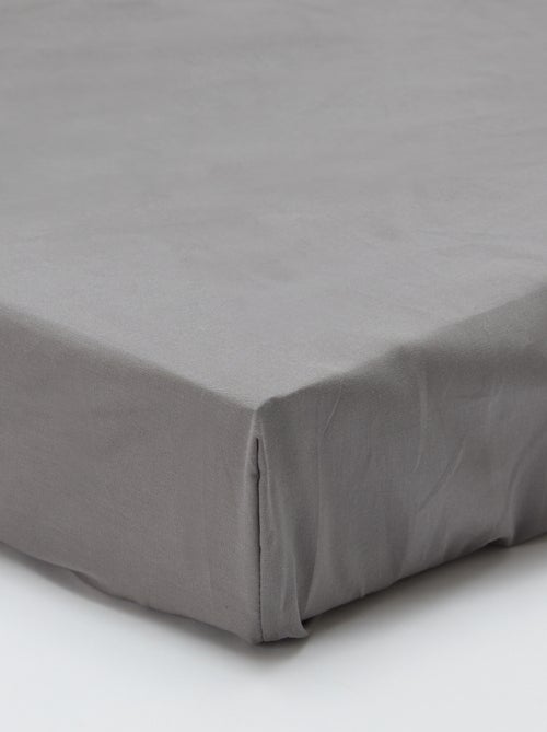Drap housse (150x200cm) en coton - Kiabi