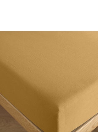 Drap housse 160 x 200 cm bonnet 30 cm "Prémium" pour lit 2 places
