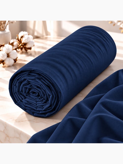 Drap housse 2 en 1 imperméable – coton 57 fils – duo protect - Kiabi