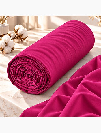 Drap housse 2 en 1 imperméable – coton 57 fils – duo protect