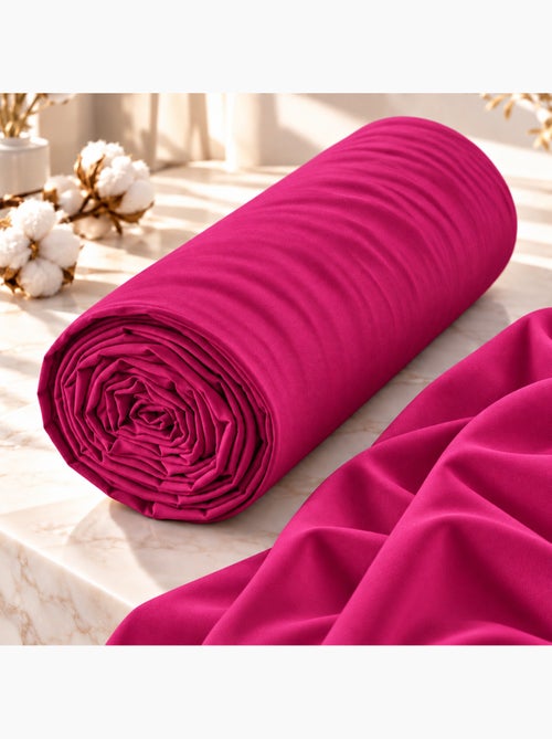 Drap housse 2 en 1 imperméable – coton 57 fils – duo protect - Kiabi