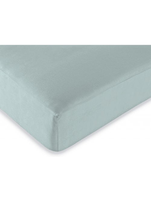 Drap housse 2 en 1 imperméable – coton 57 fils – duo protect - Kiabi