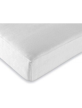 Drap housse 2 en 1 imperméable – coton 57 fils – duo protect