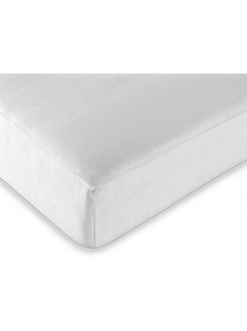 Drap housse 2 en 1 imperméable – coton 57 fils – duo protect - Kiabi