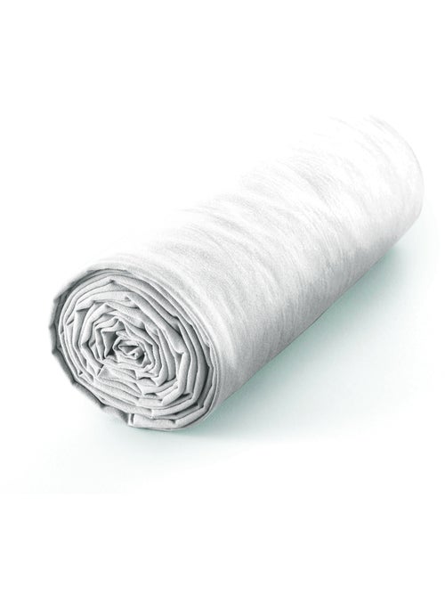 Drap housse 2 en 1 imperméable – coton 57 fils – duo protect - Kiabi
