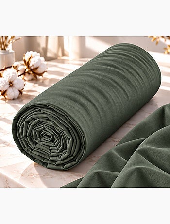 Drap housse 2 en 1 imperméable – coton 57 fils – duo protect