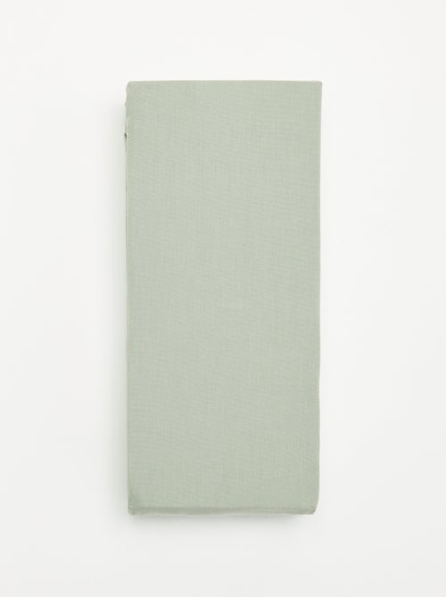 Drap housse 2 personnes 160 x 200cm en coton - Kiabi Drap housse 2 personnes 160 x 200cm en coton - Kiabi