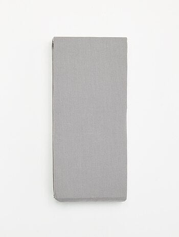 Drap housse 2 personnes 160 x 200cm en coton
