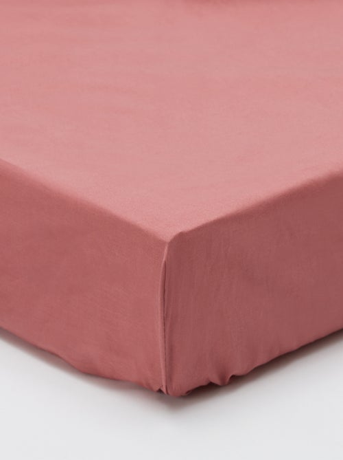 Drap housse 2 personnes 160 x 200cm en coton - Kiabi Drap housse 2 personnes 160 x 200cm en coton - Kiabi