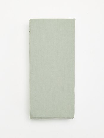 Drap housse 2 personnes 180 x 200 cm en coton