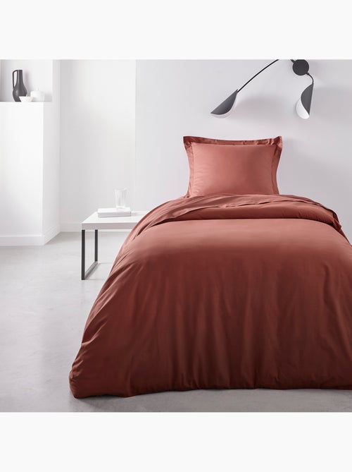 Drap housse 2 personnes uni coton ESSENTIAL - Kiabi
