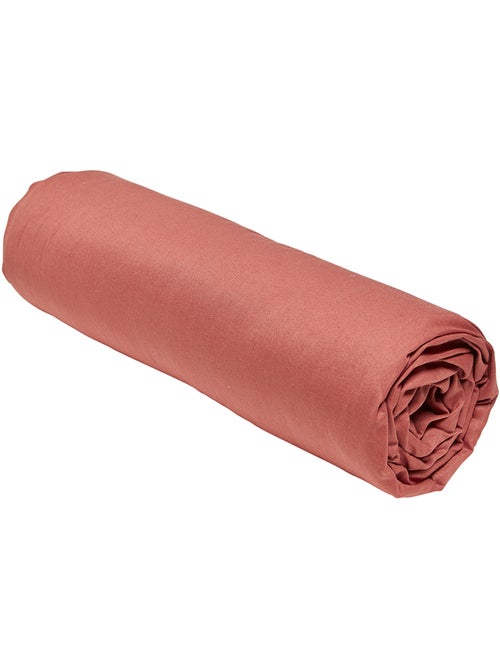 Drap housse 2 personnes uni coton ESSENTIAL - Kiabi