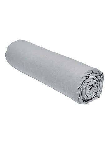 Drap housse 2 personnes uni coton grand bonnet ORGANIC