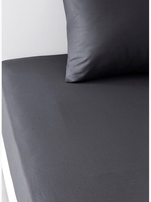 Drap housse 2 personnes uni coton grand bonnet ORGANIC - Kiabi Drap housse 2 personnes uni coton grand bonnet ORGANIC - Kiabi