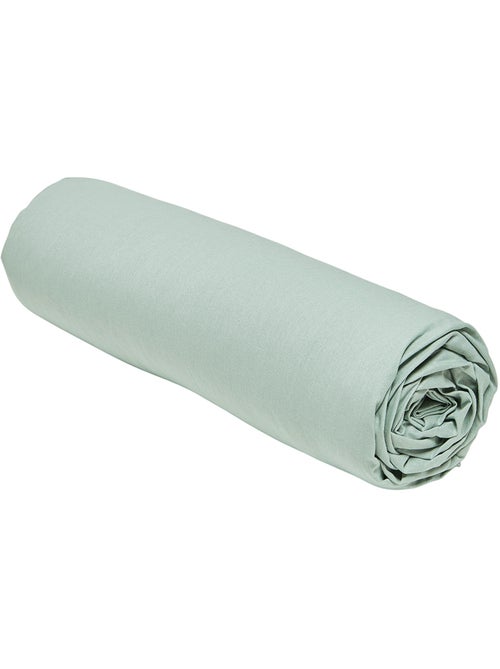 Drap housse 2 personnes uni coton grand bonnet ORGANIC - Kiabi Drap housse 2 personnes uni coton grand bonnet ORGANIC - Kiabi