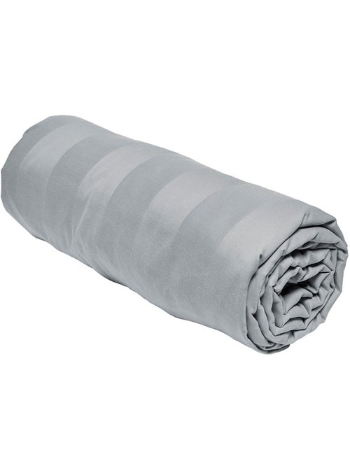 Drap housse 2 personnes uni coton grand bonnet PRESTIGE - Kiabi