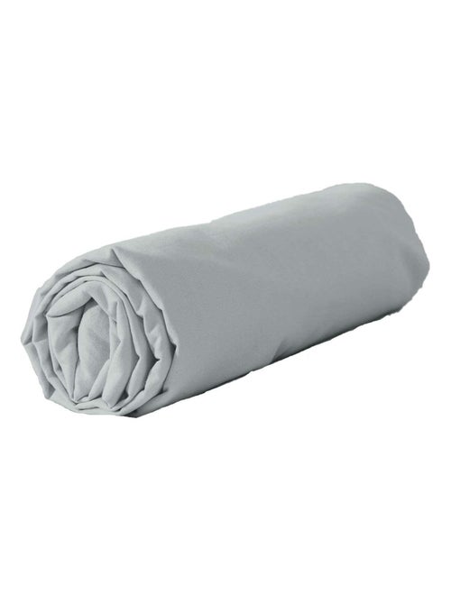 Drap housse 2 places 100% coton lavé bonnet 25 cm - Kiabi Drap housse 2 places 100% coton lavé bonnet 25 cm - Kiabi