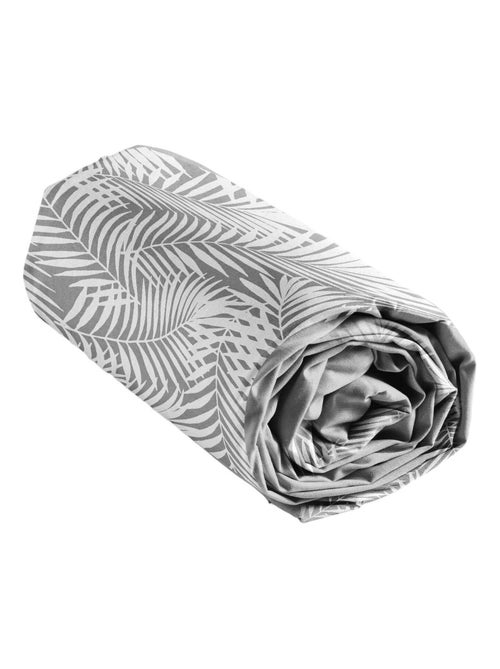 Drap housse 2 places 100% coton motifs feuillages BONA - Kiabi Drap housse 2 places 100% coton motifs feuillages BONA - Kiabi