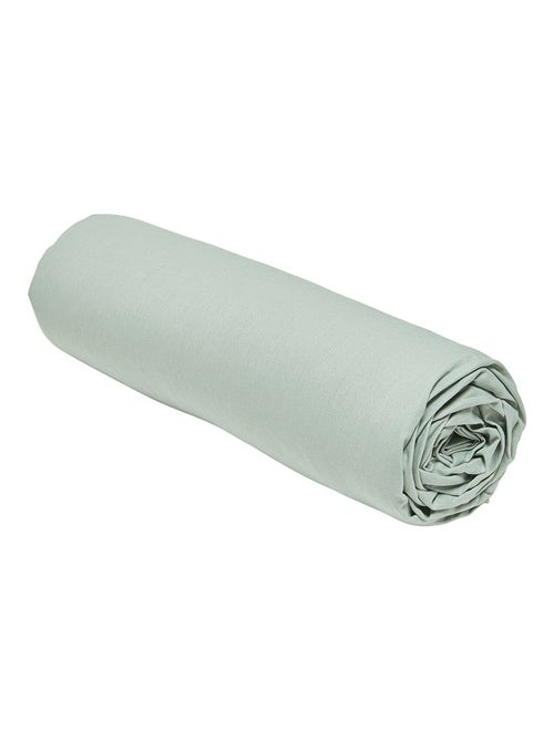 Drap housse 2 places en coton BIO taille queen size - Kiabi Drap housse 2 places en coton BIO taille queen size - Kiabi
