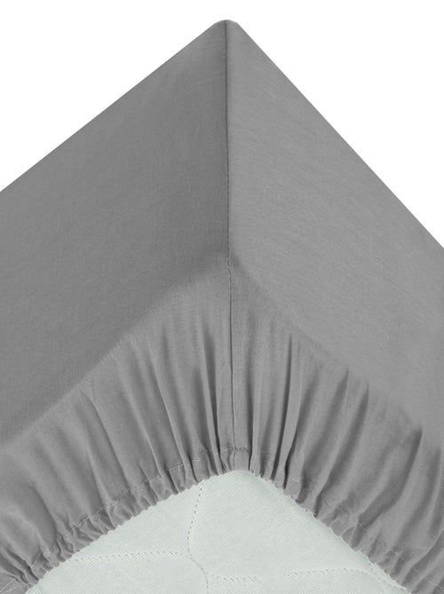 Drap housse 2 places en coton grande dimension CARINA - Kiabi