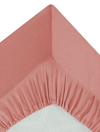 Drap housse 2 places en coton grande dimension CARINA