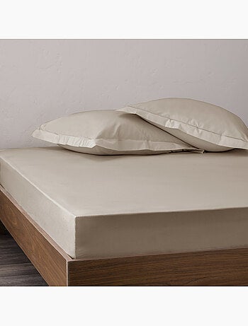 Drap-housse – 80 fils/cm² – Bonnet 35 cm