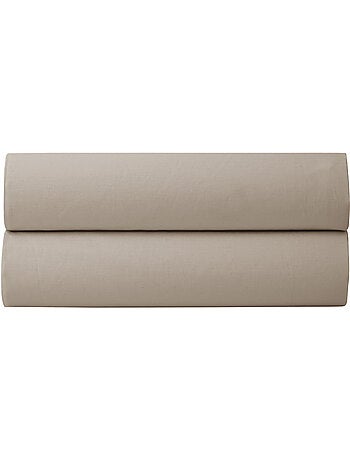 Drap-housse – 80 fils/cm² – Bonnet 35 cm