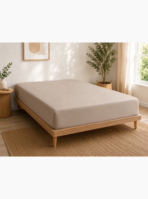 Drap-housse – 80 fils/cm² – Bonnet 35 cm - Kiabi Drap-housse – 80 fils/cm² – Bonnet 35 cm - Kiabi