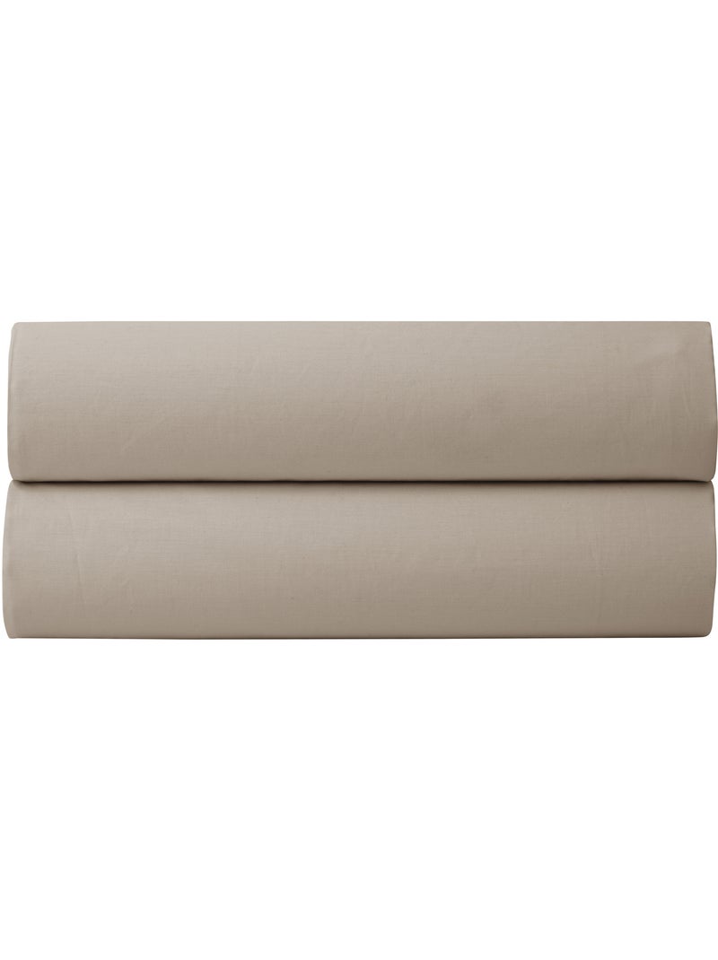 Drap-housse – 80 fils/cm² – Bonnet 35 cm Lin - Kiabi