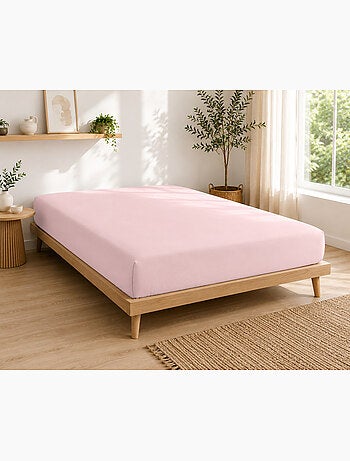 Drap-housse – 80 fils/cm² – Bonnet 35 cm