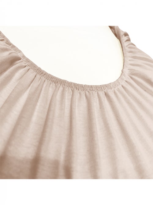 Drap Housse 80x30cm en Coton Bio pour Couffin, Nacelle ou Berceau Bébé - Kiabi