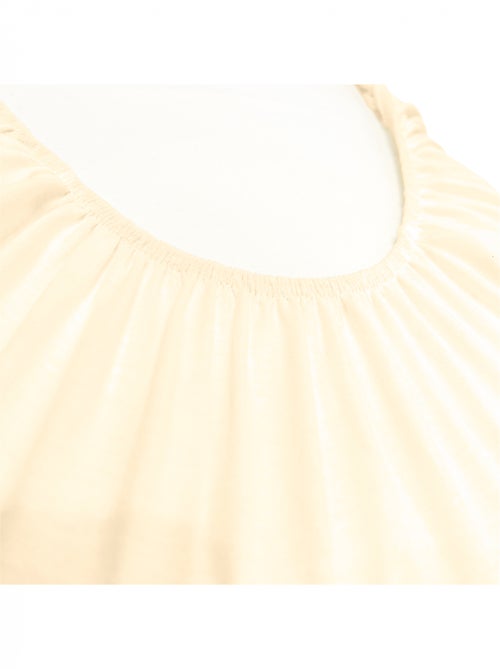 Drap Housse 80x30cm en Coton Bio pour Couffin, Nacelle ou Berceau Bébé - Kiabi