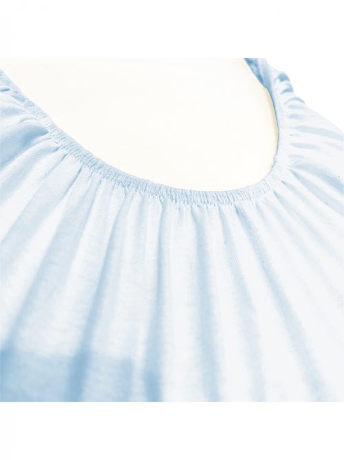 Drap Housse 80x30cm en Coton Bio pour Couffin, Nacelle ou Berceau Bébé - Kiabi