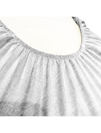Drap Housse 80x30cm en Coton Bio pour Couffin, Nacelle ou Berceau Bébé