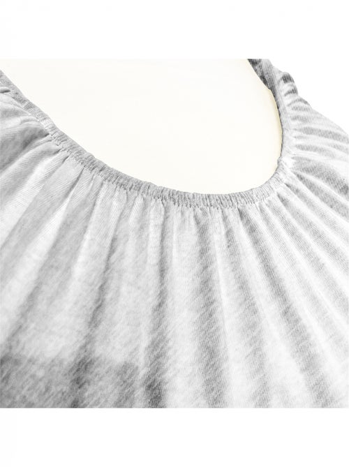 Drap Housse 80x30cm en Coton Bio pour Couffin, Nacelle ou Berceau Bébé - Kiabi