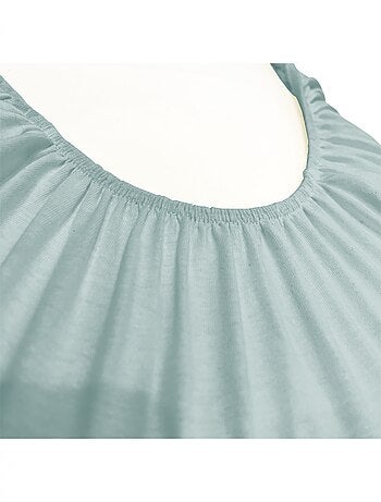 Drap Housse 80x30cm en Coton Bio pour Couffin, Nacelle ou Berceau Bébé