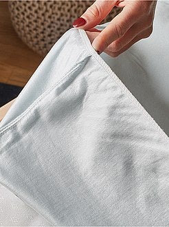 Drap housse + alèse pour lit bébé - Kiabi