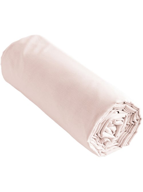 Drap housse ambre rose 180 x 200 cm - Kiabi