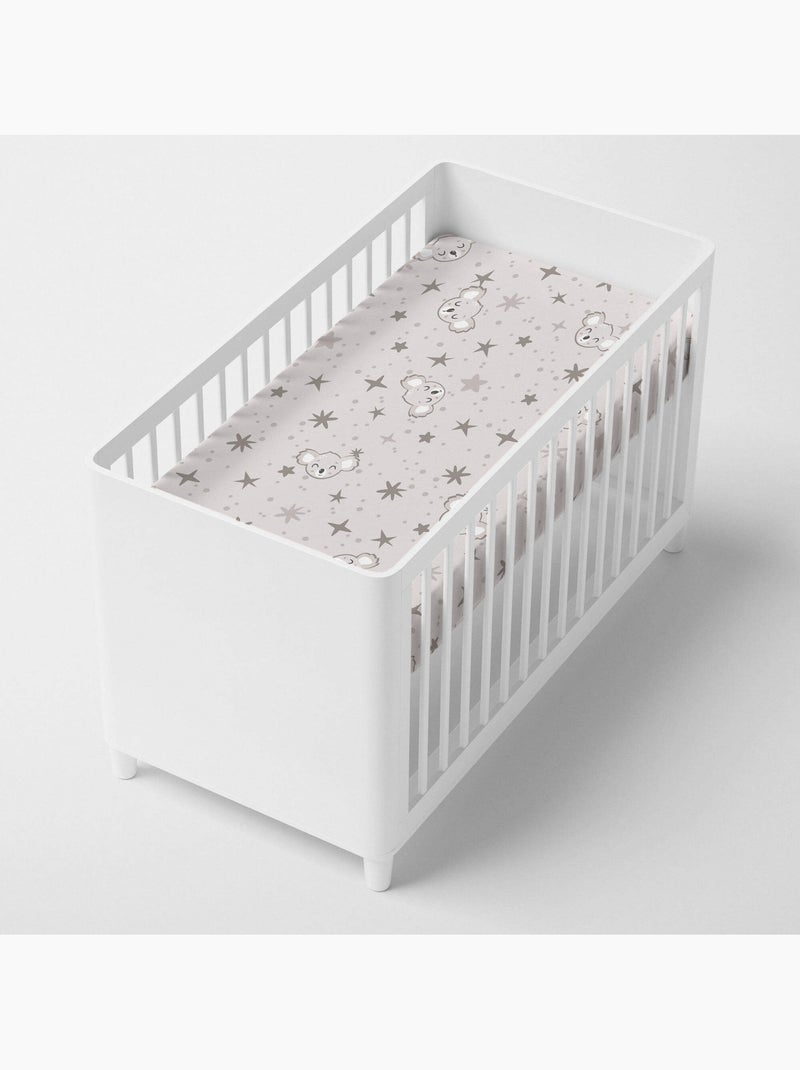 Drap-housse Baby koala Berceau "Happyfriday" Multicolore - Kiabi