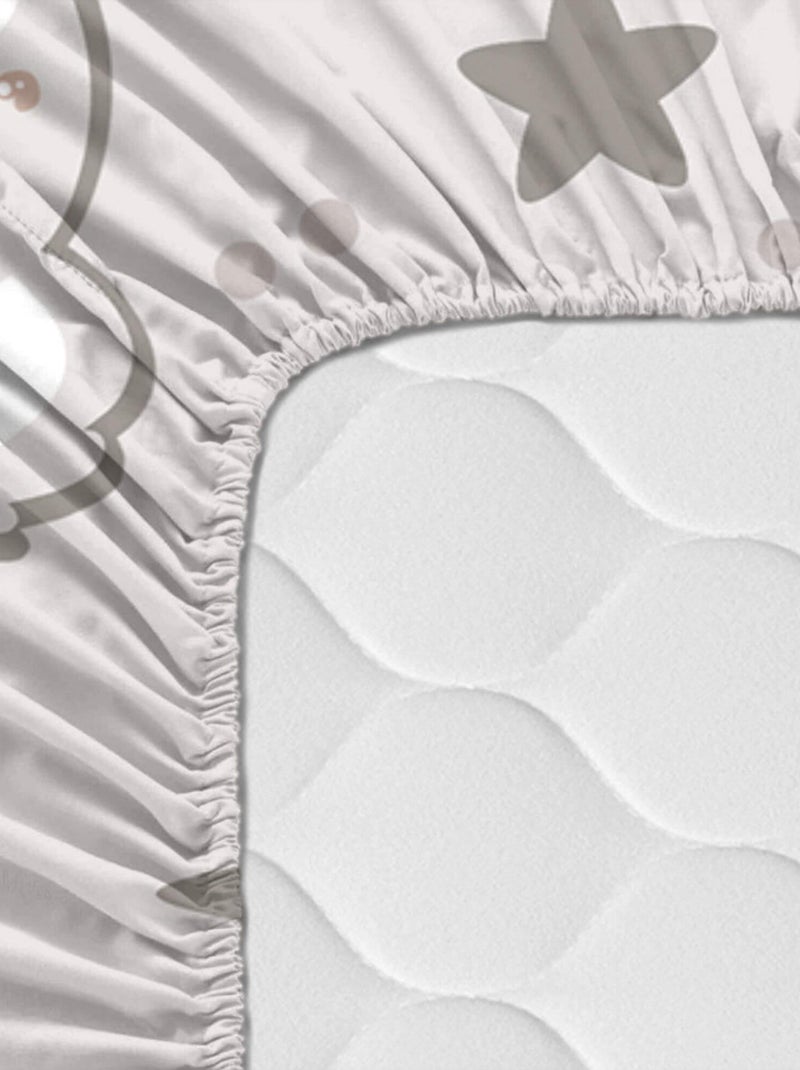 Drap-housse Baby koala "Happyfriday" Blanc - Kiabi