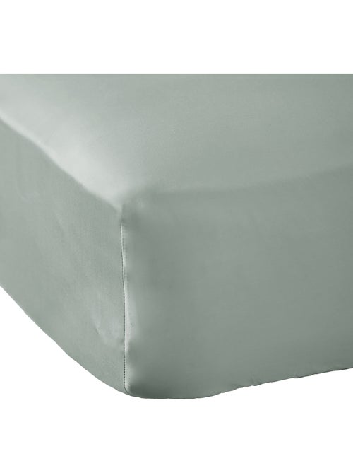 Drap housse Bambou 120 fils grand bonnet - Kiabi