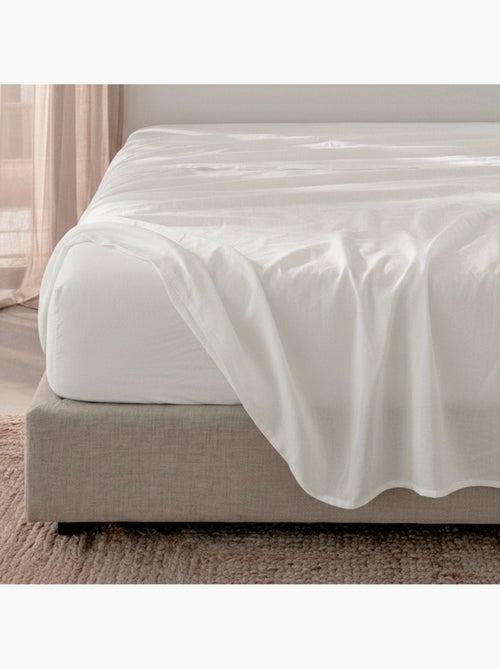 Drap-housse Basic 200 tc "Happyfriday" - Kiabi
