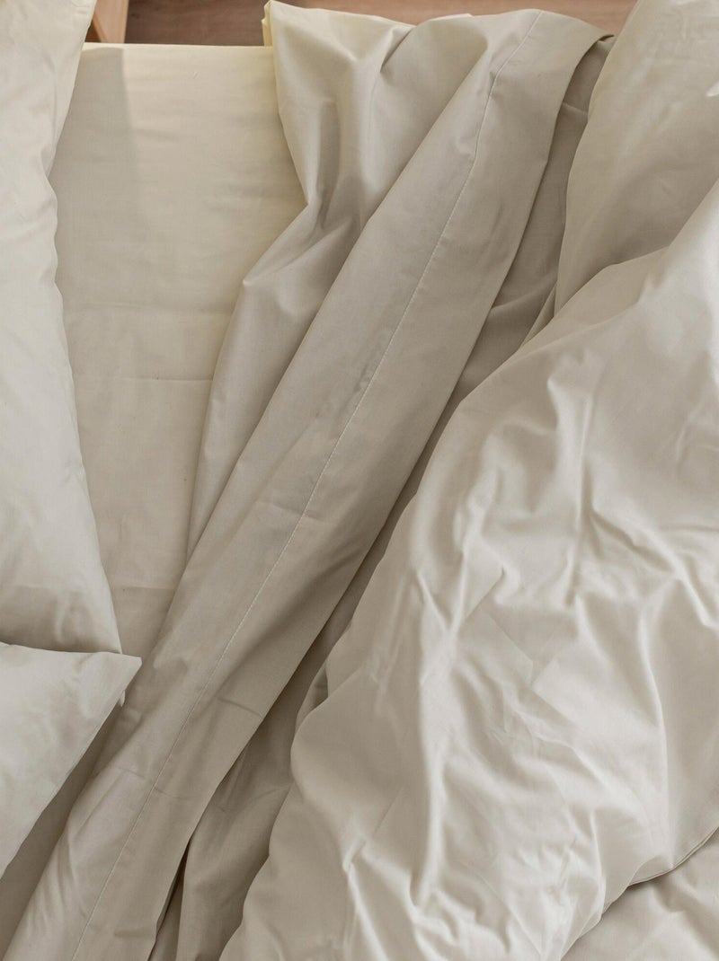 Drap-housse Basic "Happyfriday" Beige - Kiabi